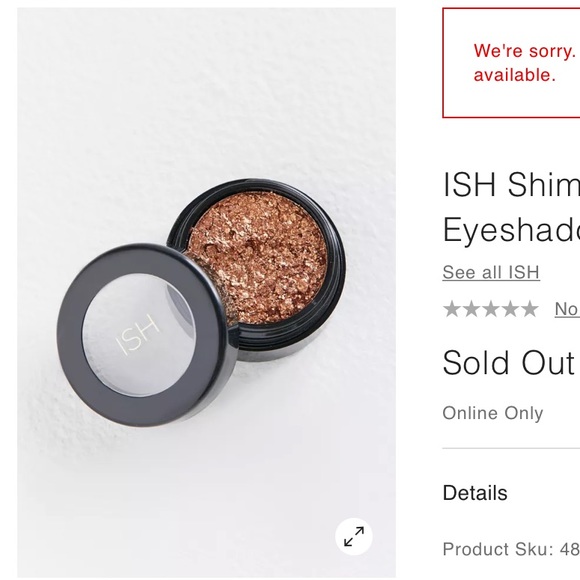 NWOT 2PC ISH Shimmy Shadow Set - Picture 7 of 9